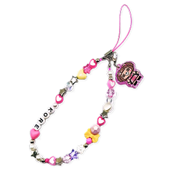 コレちゃんが作ったビーズストラップ